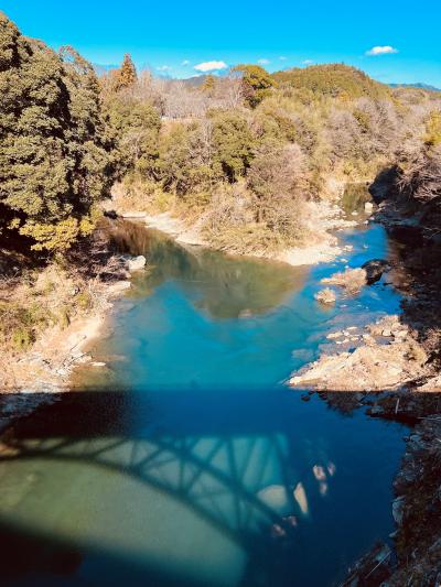 寒狭川と宇連川の合流地点