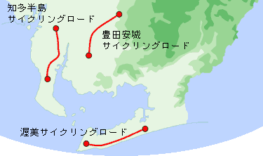 大規模自転車道ルート図