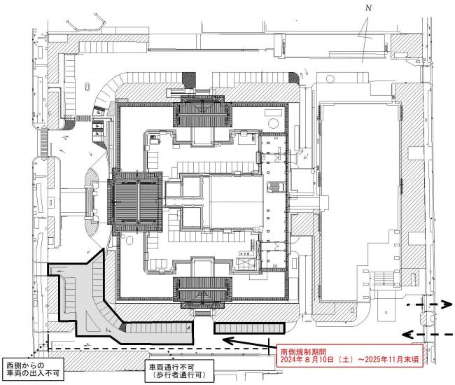 愛知県庁本庁舎の規制範囲