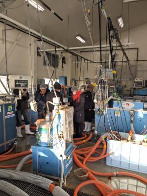 共同加工場の見学