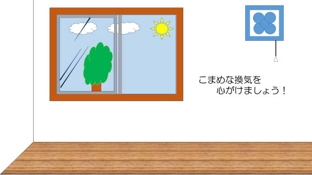 窓・換気の絵