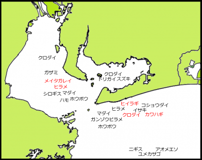 漁場図2026年6月上旬